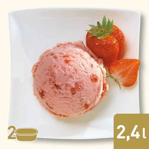 Carte D´Or Sorbet Erdbeer VEGAN 2x2,4l
