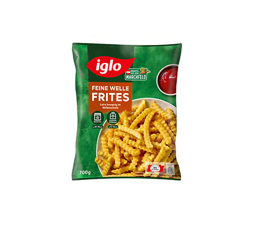 EH Iglo Feine Welle Backrohr Frites 12x700g