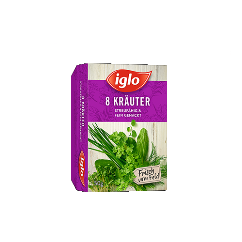 EH Iglo Kräuter 8 Kräuter 8x50g