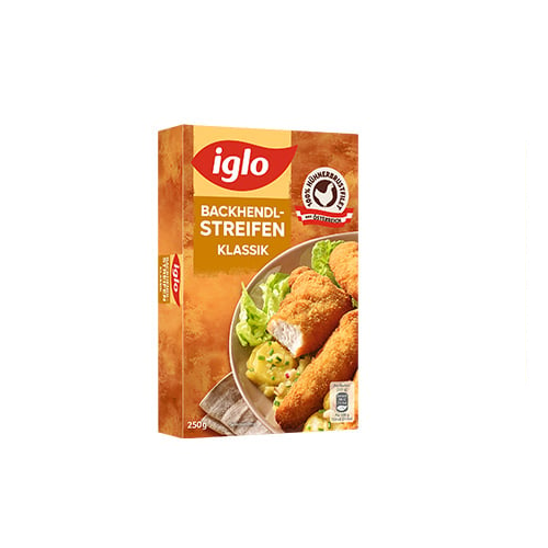 EH Iglo Backhendl-Streifen "Klassik" 8x250g