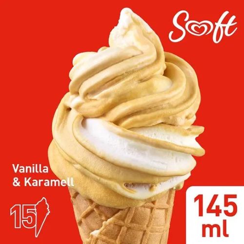 Cornetto Soft Caramel 15x145ml