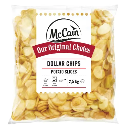 McCain Dollar Chips 4x2,5kg