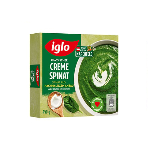 EH Iglo Cremespinat 10x450g