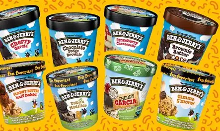 WM Ben&Jerry Einschubtafel/Karten