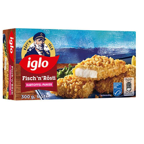 EH Iglo MSC Fisch´n´Rösti 7x300g