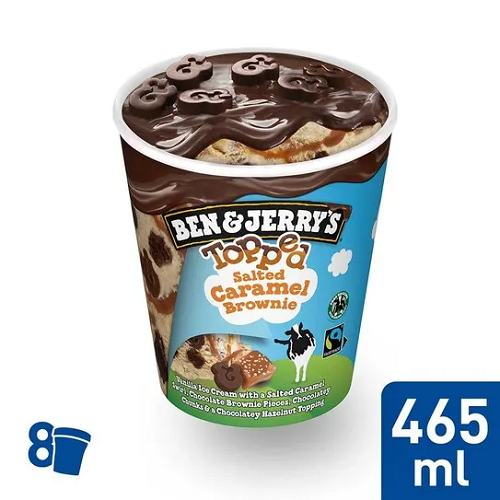 Ben & Jerry´s Topped Salted Caramel Brownie 8x438ml
