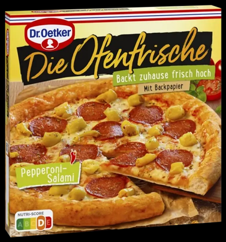 Oetker Die Ofenfrische Pepperoni-Salami 5x415g