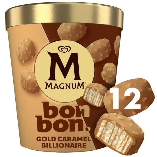 MP 12 Magnum Bonbon Gold Caramel Billionaire 8x204g