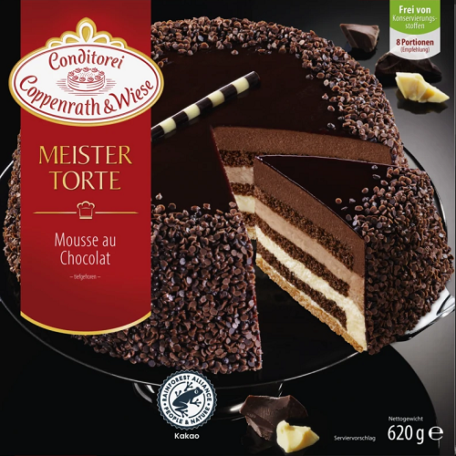 Coppenrath & Wiese Mousse au Chocolat-Torte 4x620g