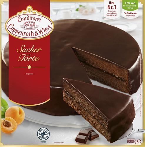 Coppenrath & Wiese Sacher-Torte 4x1000g
