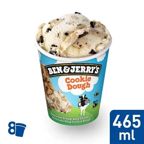 Ben&Jerry´s Cookie Dough 8x465ml