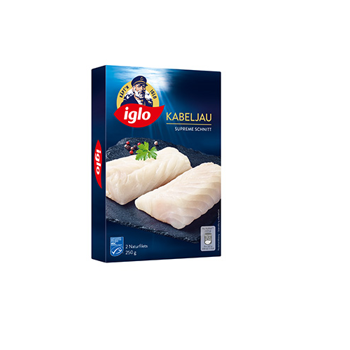 EH Iglo MSC Kabeljau Naturfilets 6x250g