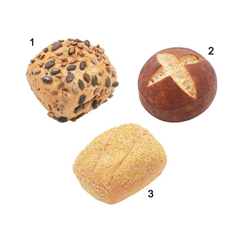 Edna Glutenfreie Weckerl Selection, 3-fach sortiert 36x72g