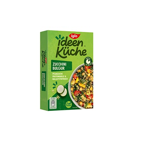 EH Iglo Ideenküche mit Zucchini Bulgur 5x350g