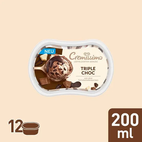 Cremissimo Mini Triple Choc 12x200ml