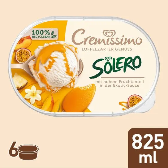 Cremissimo Spez.Solero 6x825ml