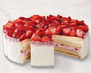 Erlenbacher Erdbeer-Buttermilch-Torte 12x192g