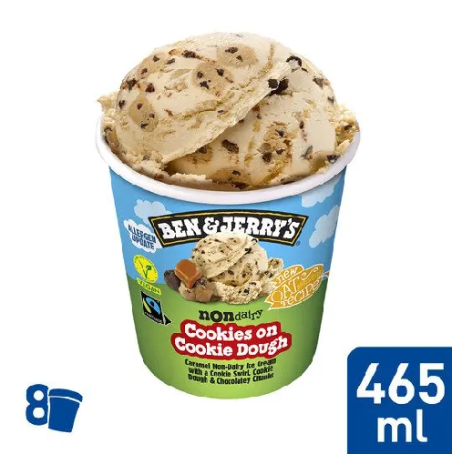 Ben & Jerry´s Cookies on Cookie Dough VEGAN 8x465ml