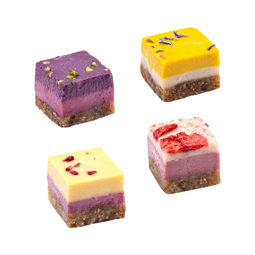 Edna Raw Cakes, 4-fach sortiert 60x24g