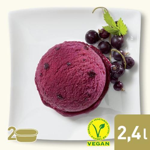 Carte D´Or Sorbet Schwarze Johannisbeere VEGAN 2x2,4l