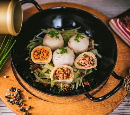 Hofmann Goldhauben Knödelgeheimnis klein 10x150g