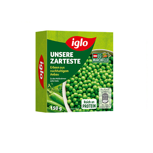 EH Iglo Erbsen jung 10x150g