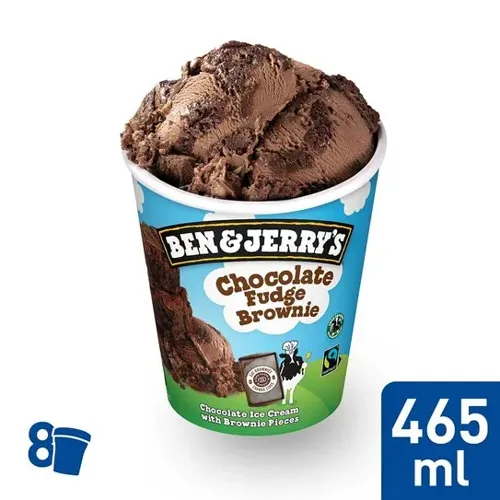 Ben & Jerry´s Chocolate Fudge Brownie 8x465ml
