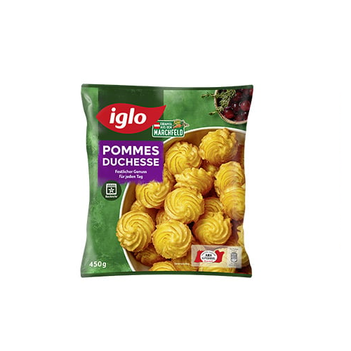 EH Iglo Backrohr Pommes Duchesse 16x450g