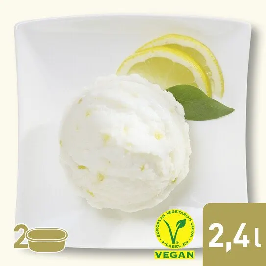 Carte D´Or Sorbet Zitrone VEGAN 2x2,4l