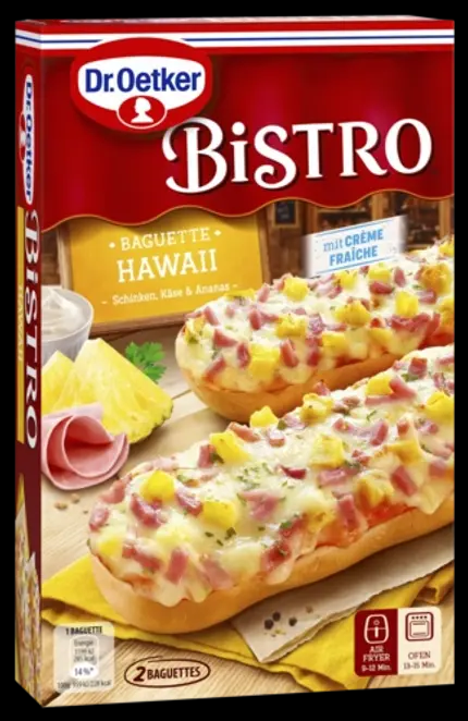 Oetker Bistro Baguette Hawaii 10x250g