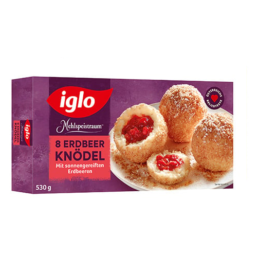 EH Iglo Erdbeerknödel 8x530g