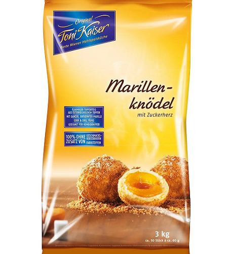 Toni Kaiser Marillenknödel mit Zuckerherz 100x60g