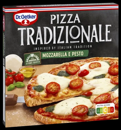Oetker Tradizionale Mozzarella e Pesto 5x385g
