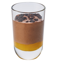 Perfettissima Dessert Mousse au Chocolat mit Mandarine 48x60g