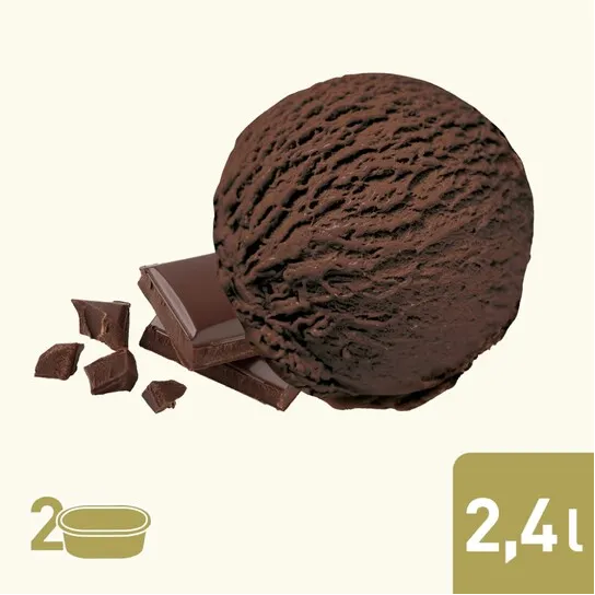 Carte D´Or Dunkle Schokolade 2x2,4l