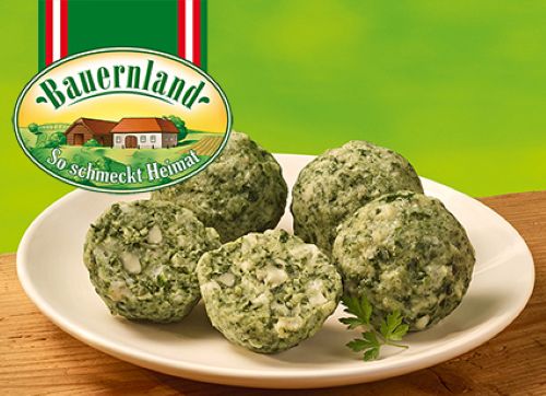 Bauernland Spinat-Käse Knödel 70x60g