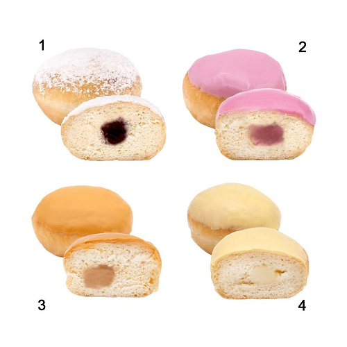 Edna SG-Mini-Krapfen bunte Mischung 80x38g