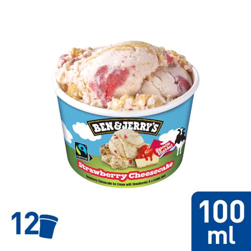 Ben & Jerry´s Strawberry Cheesecake 12x100ml