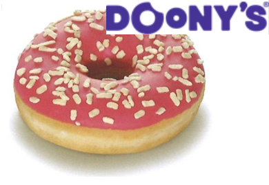 Vandemoortele DOONY`S Pinky Donuts 36x58g