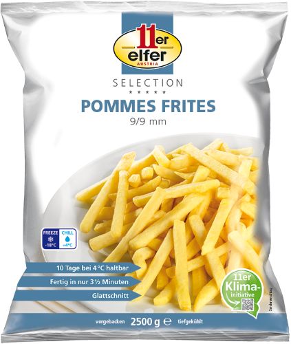 11er Pommes Normalschnitt 9/9 -  5x2,5kg