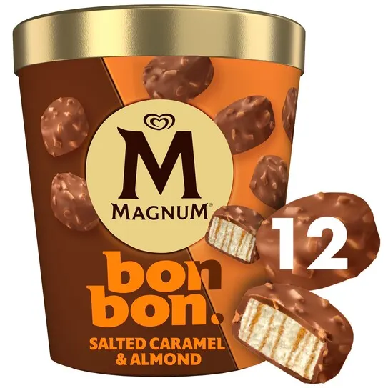 MP 12 Magnum Bonbon Salted Caramel & Almond 8x204ml