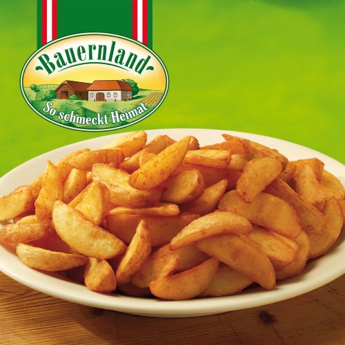 Bauernland Potato Wedges gewürzt 4x2,5kg