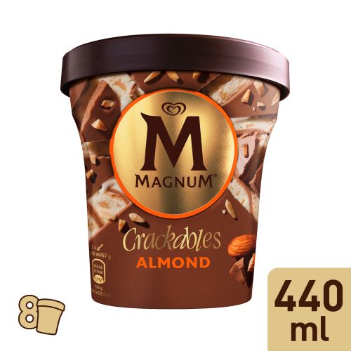 Magnum Becher Crackables Mandel Caramel 8x440ml