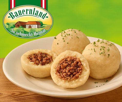 Bauernland Grammelknödel, 50 x100g