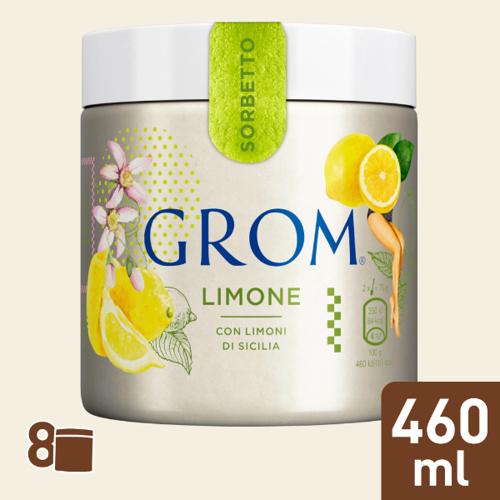 GROM Becher Sorbetto al Limone 8x460ml