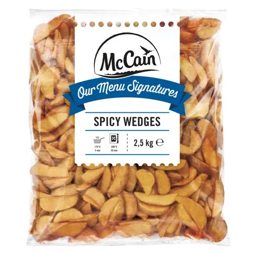 McCain Spicy Wedges 5x2,5kg