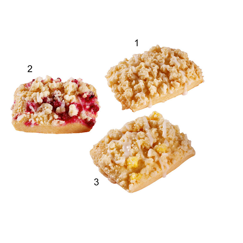 Edna FF-Streuselkissen Mischbox, 3-fach sortiert 120x40g