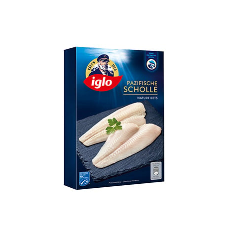 EH Iglo Pazifische Scholle Naturfilets 8x225g