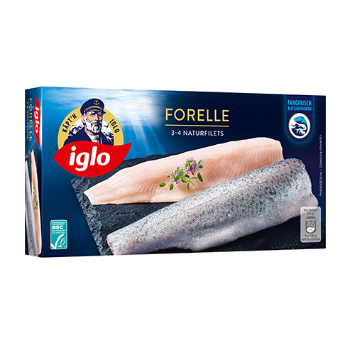 EH Iglo ASC Forelle Naturfilets 10x300g