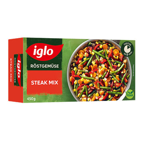 EH Iglo Röstgemüse Steak Mix 6x450g